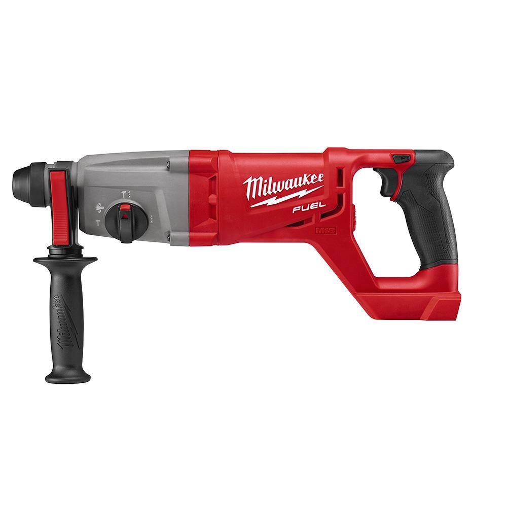 MW M18 FUEL 18V Lithium-Ion Brushless Cordless 1 in. SDS-Plus D-Handle Rotary Hammer (Tool-Only) 2713-20