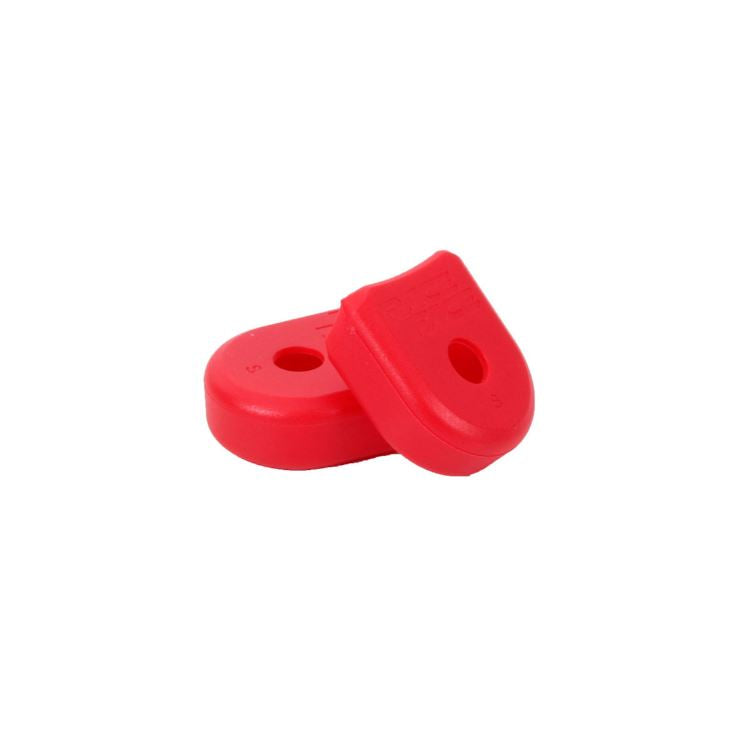 Race Face Alloy Crank Pedal Boots - Red