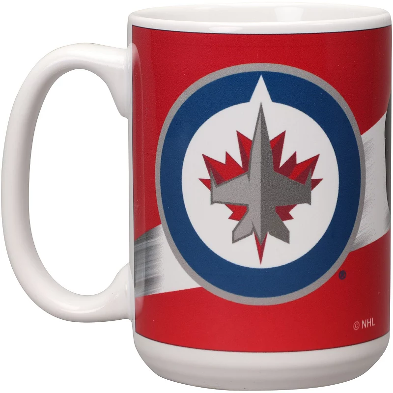 Winnipeg Jets 15oz. Team 3D Graphic Mug