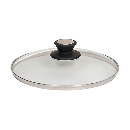 26 cm safety glass lid (silver knob) 1 unit