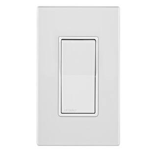 Leviton Decora Edge 15 Amp Single Pole Switch White R02-E5601-0SW