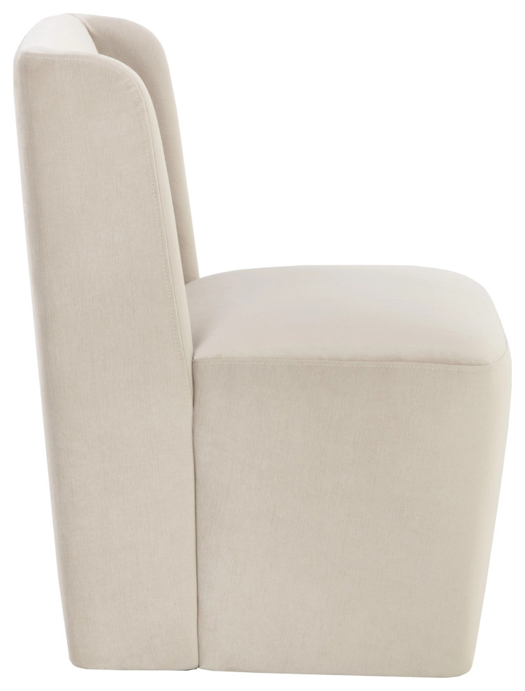 Amita Wheeled Dining Chair   Transitional   Dining Chairs   by Sunpan Modern Home  Houzz