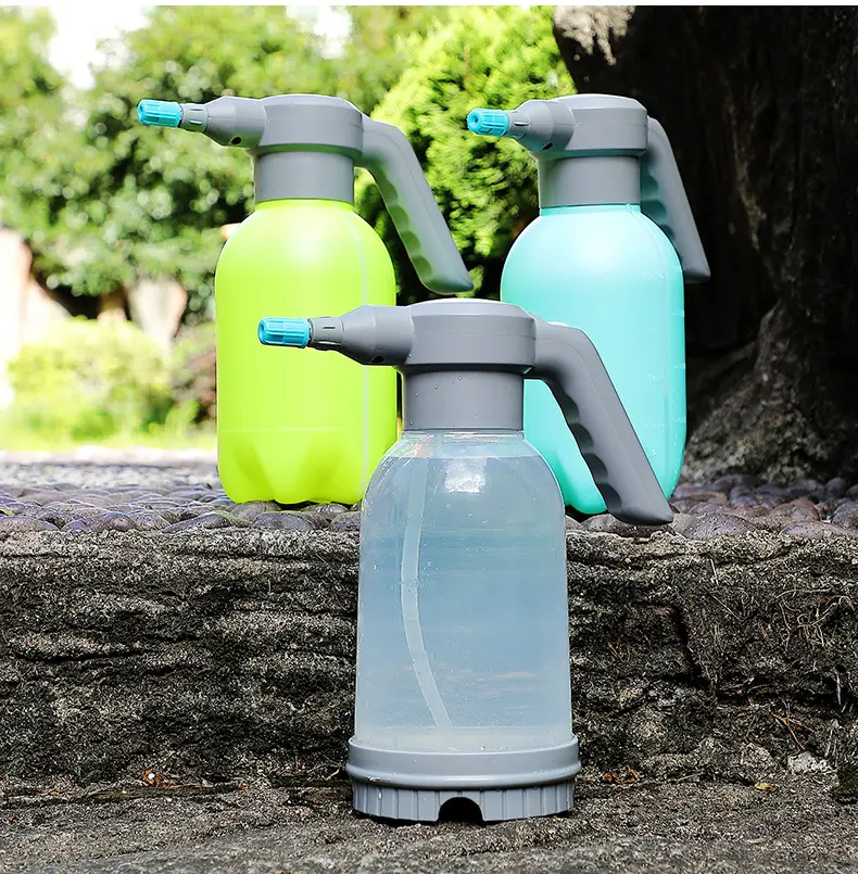 Farmjet 2l Watering Can Sprayer Multipurpose Pp Pressure Hand Sprayer Portable Type Spray Bottle Garden Plants Sprayer