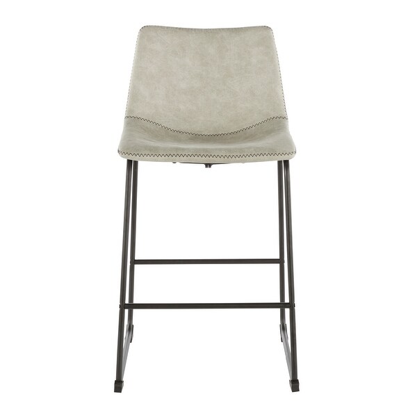 Carbon Loft Richard Industrial Counter Stool (Set of 2)