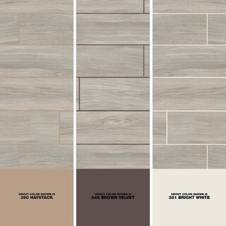 MSI Brooksdale Birch 9.84 in. x 39.37 in. Matte Porcelain Wood Look Floor and Wall Tile (13.89 sq. ft.Case) NHDBROBIR10X40