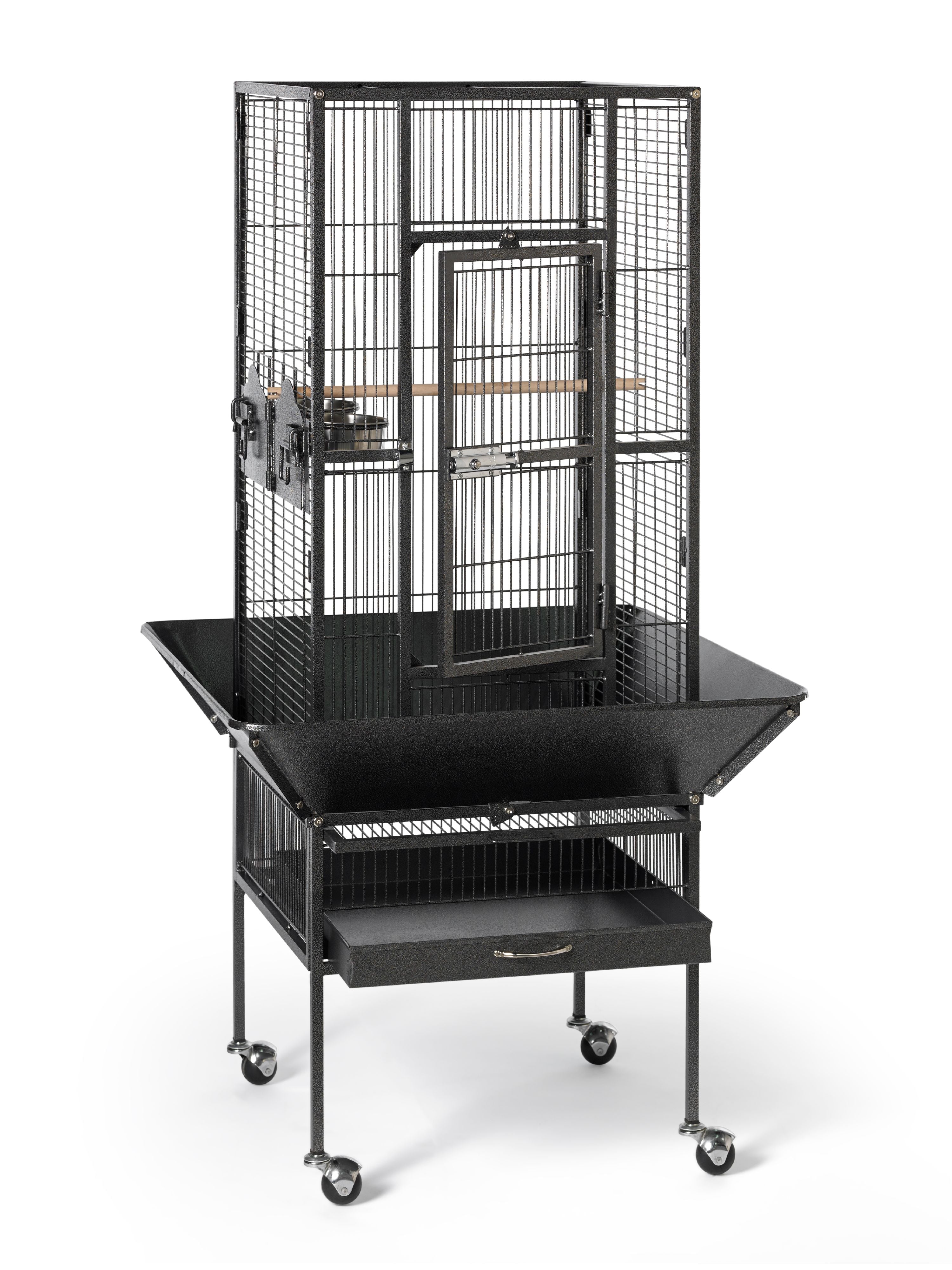 Prevue Pet Products Park Plaza Bird Cage， Black Hammertone