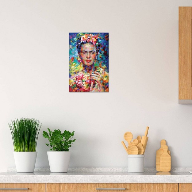 Frida By Leon Devenice Unframed Wall Canvas Icanvas