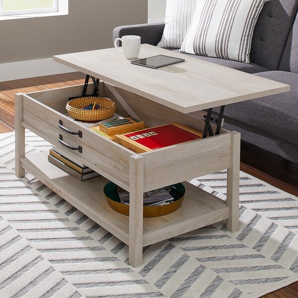 Modern Farmhouse Lift-Top Coffee Table