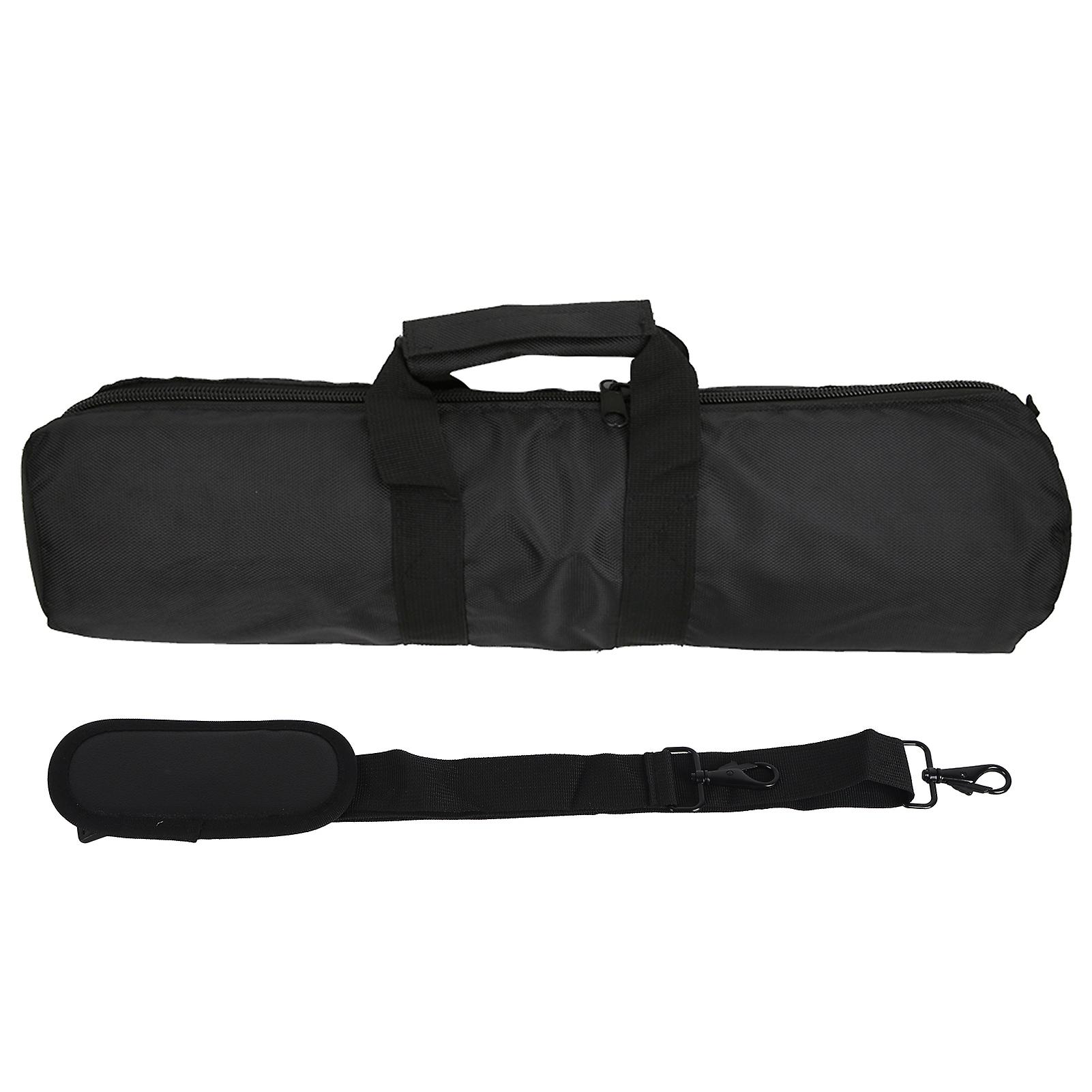 Black Nylon Thicken Tripod Bag Shoulder Carrying Bags Pouch Photography Equipment(55cm*12cm )