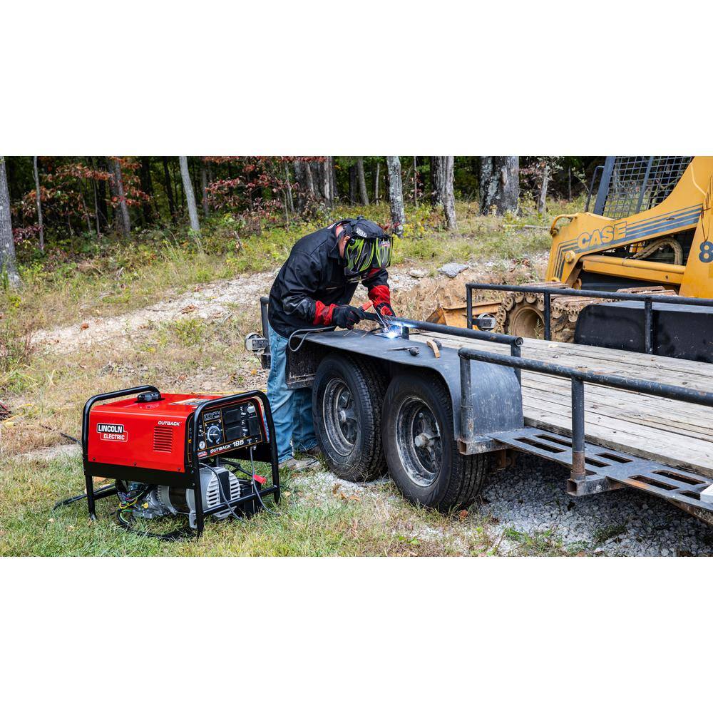 Lincoln Electric 185 Amp Outback 185 Engine Driven DC Stick Welder 5.7 kW Peak Generator (Kohler) K2706-2