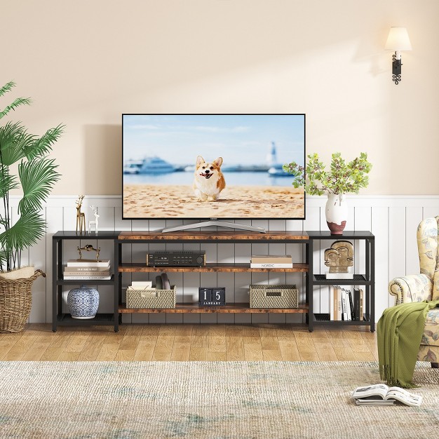 Tribesigns 78 inch Tv Stand For Tvs Up To 85 inch