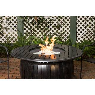 Fire Sense Grand Cooper 44 in. Round Aluminum Gas Fire Pit 61832