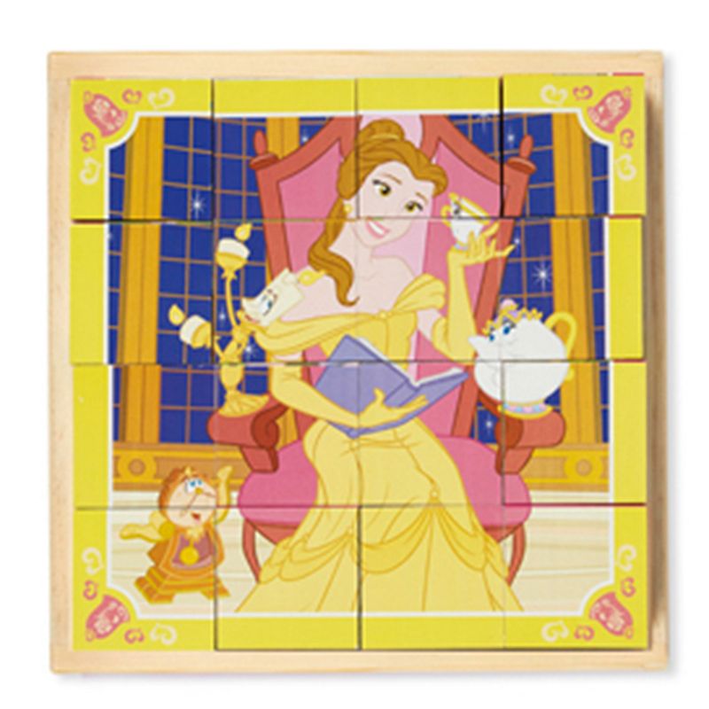 Disney Princess 16-pc. Wooden Cube Puzzle