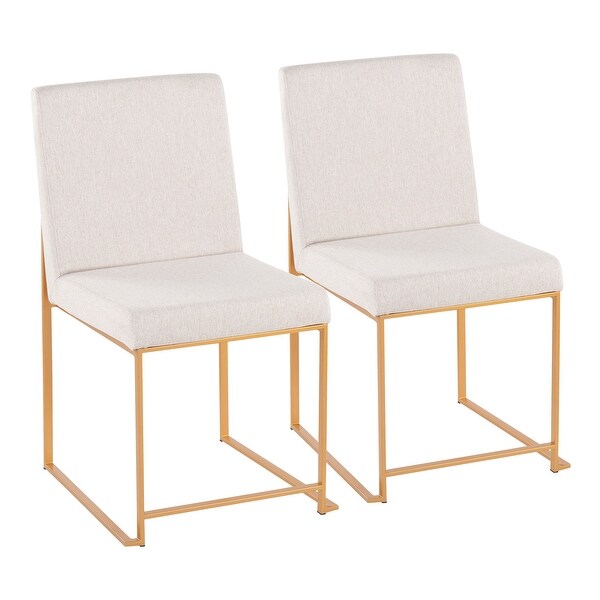 Fuji Gold High Back Dining Chair - Set of 2