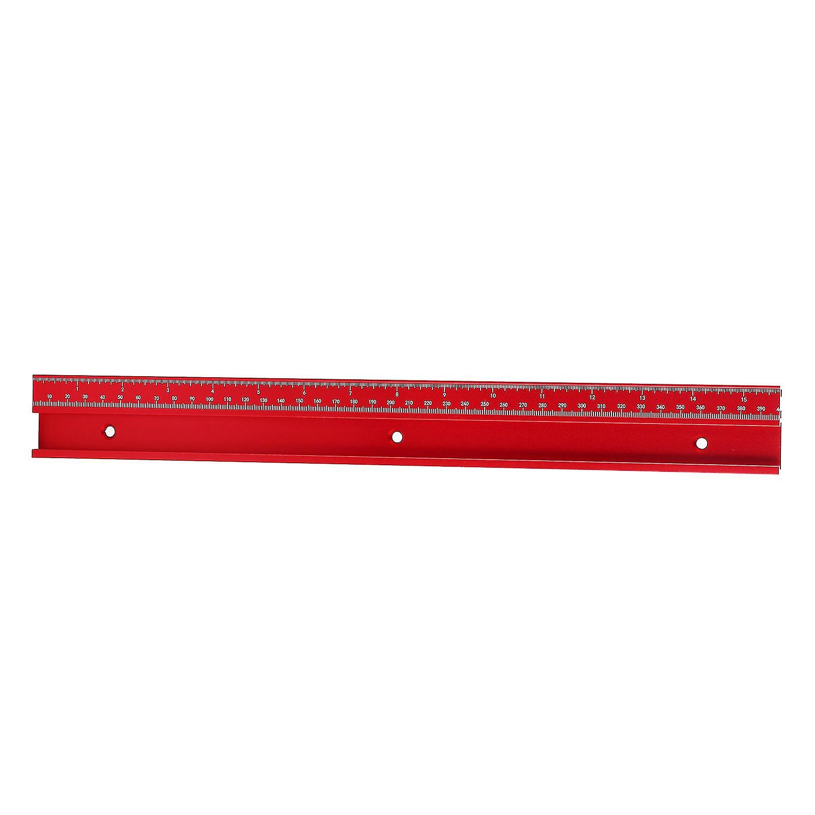 45 Type Woodworking Chute Aluminum Alloy Guide Rail Push Handle Table Saw Fixture Slot Parts400mm