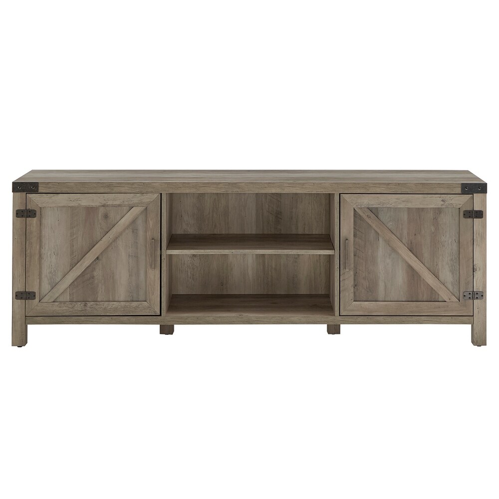 Sheldon Grey Wash Finish TV Stand by iNSPIRE Q Classic