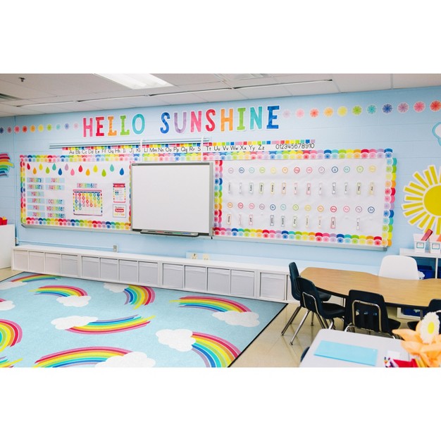 Flagship Carpets Hello Sunshine Whimsical Area Rug