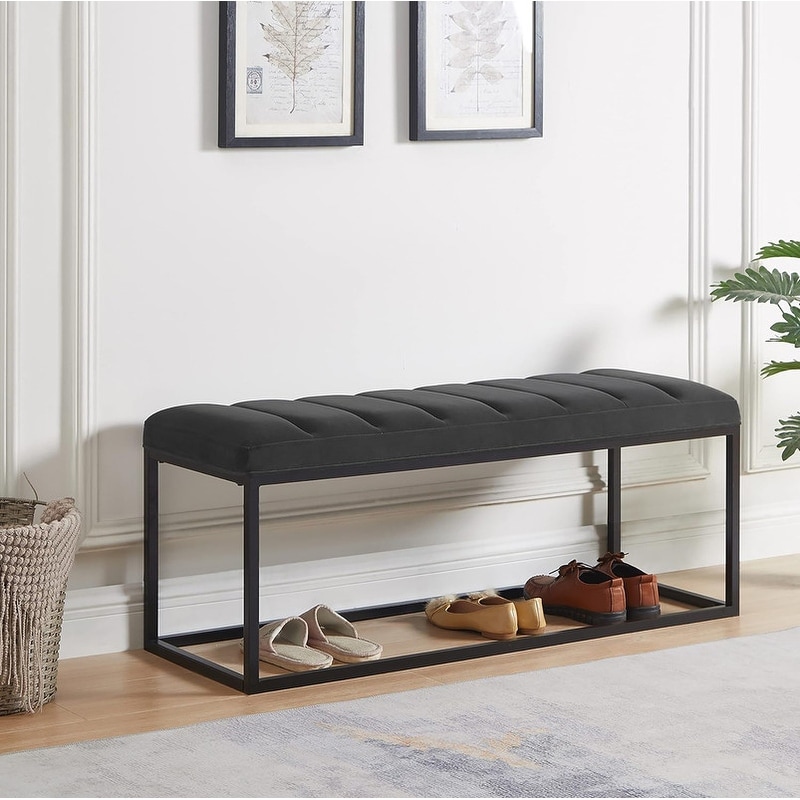 Channel Entryway Bench