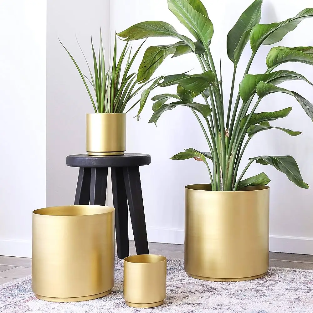 Good Looking Planter Brass Planters Manufacturers   Suppliers Pots Metal Planter Decorative Flower Pot Metallic Brass Window Box