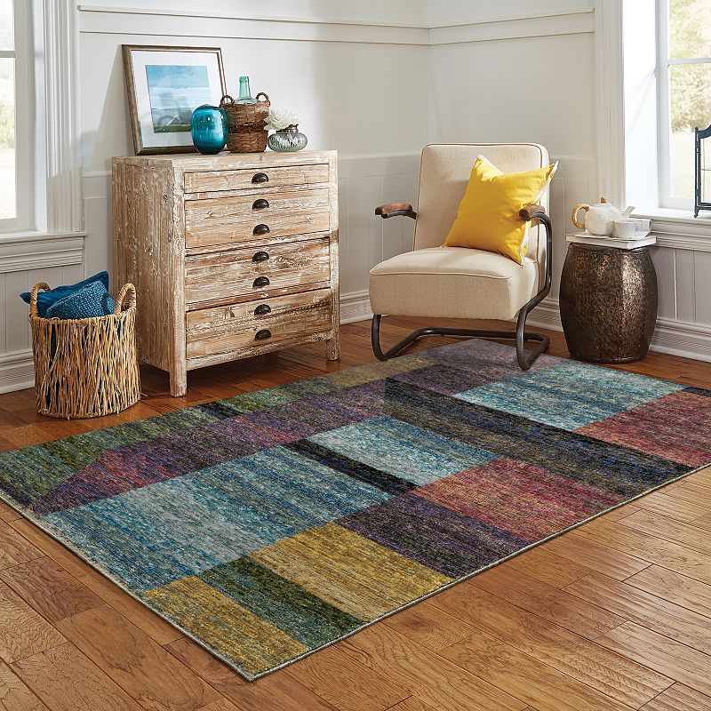 StyleHaven Sutton Contemporary Fading Geo Rug