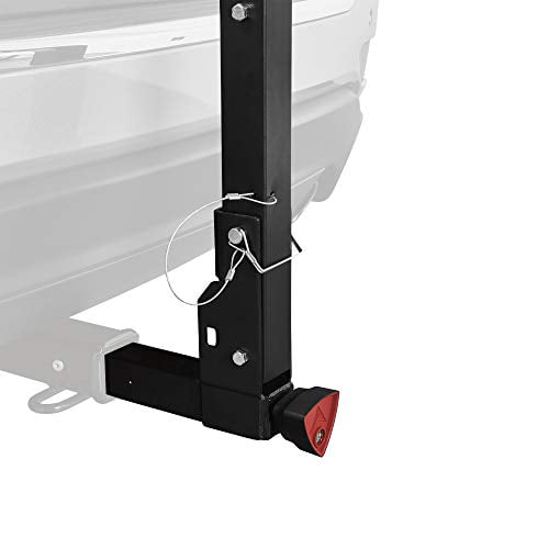 Allen Sports Deluxe Locking Quick Release 4-Bike Carrier fits 2 in receiver hitch， 140 lbs capacity， Model 542QR