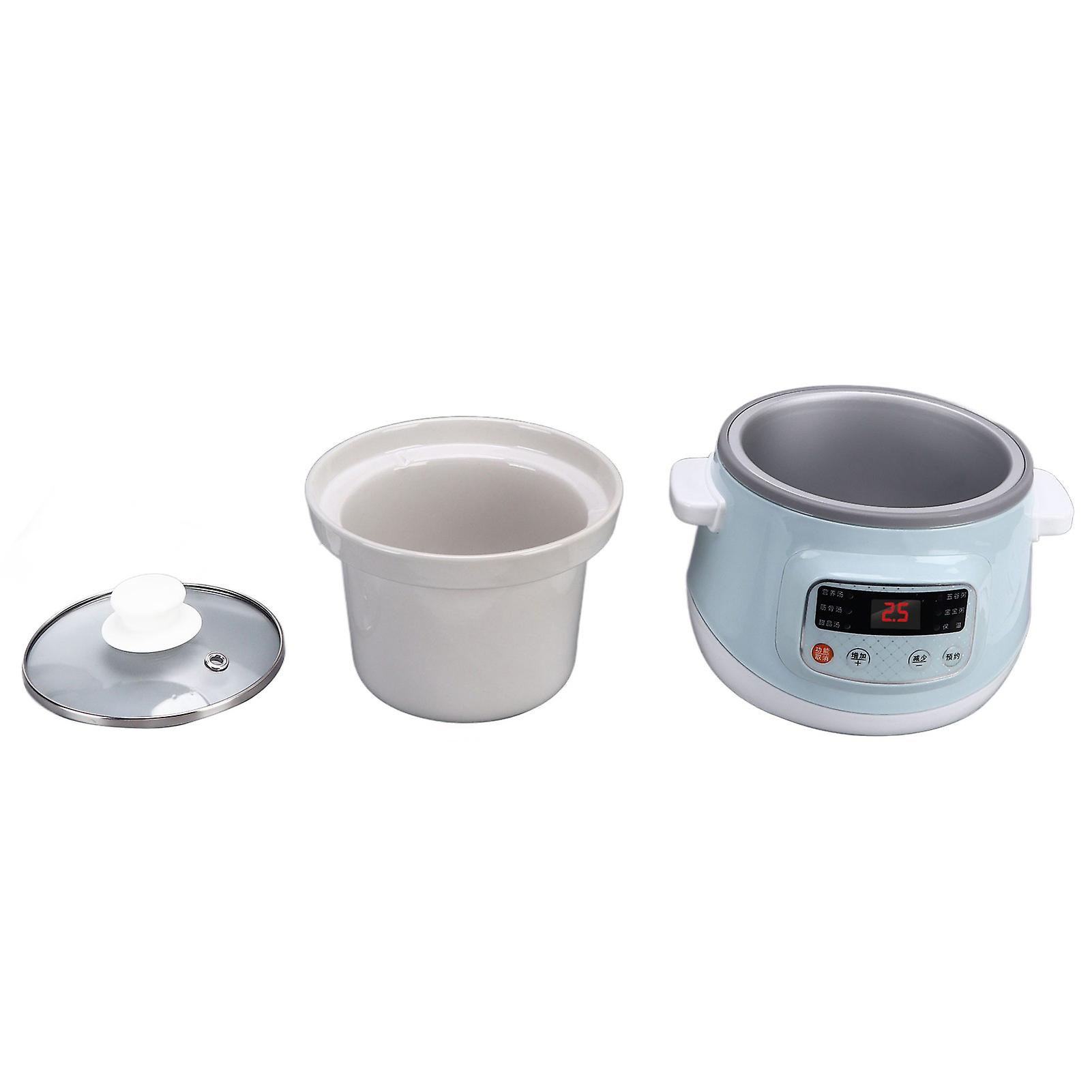 Electric Stew Soup Pot Multi Function Circulating Distillation Method Flexible Preset Function Steam Cooker Pot 220v