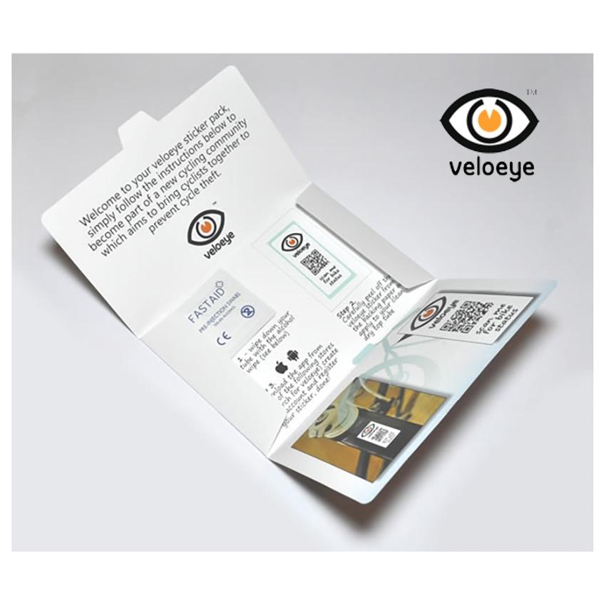 Veloeye Bike Security Sticker Kit
