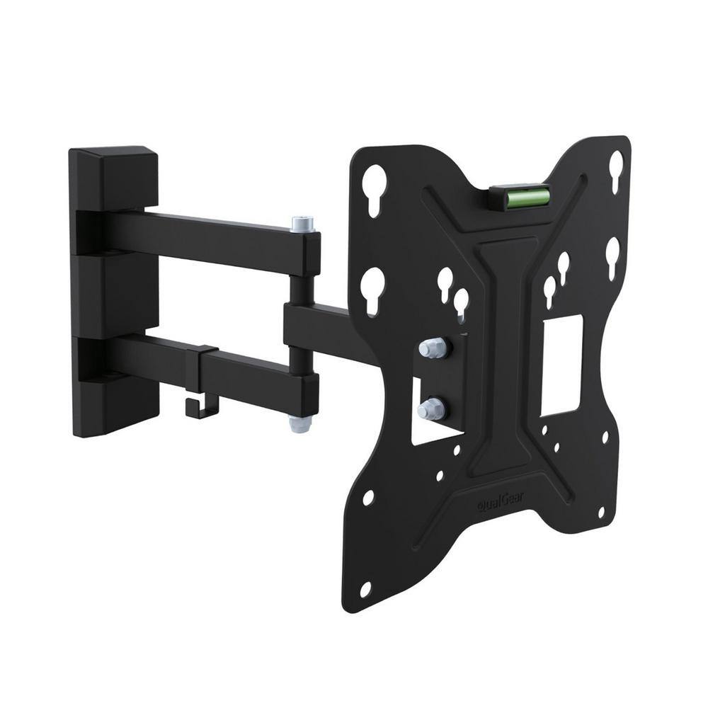 QualGear Universal Low-Profile Tilting Wall Mount for 23 in. - 42 in. TVs Black QG-TM-006-BLK