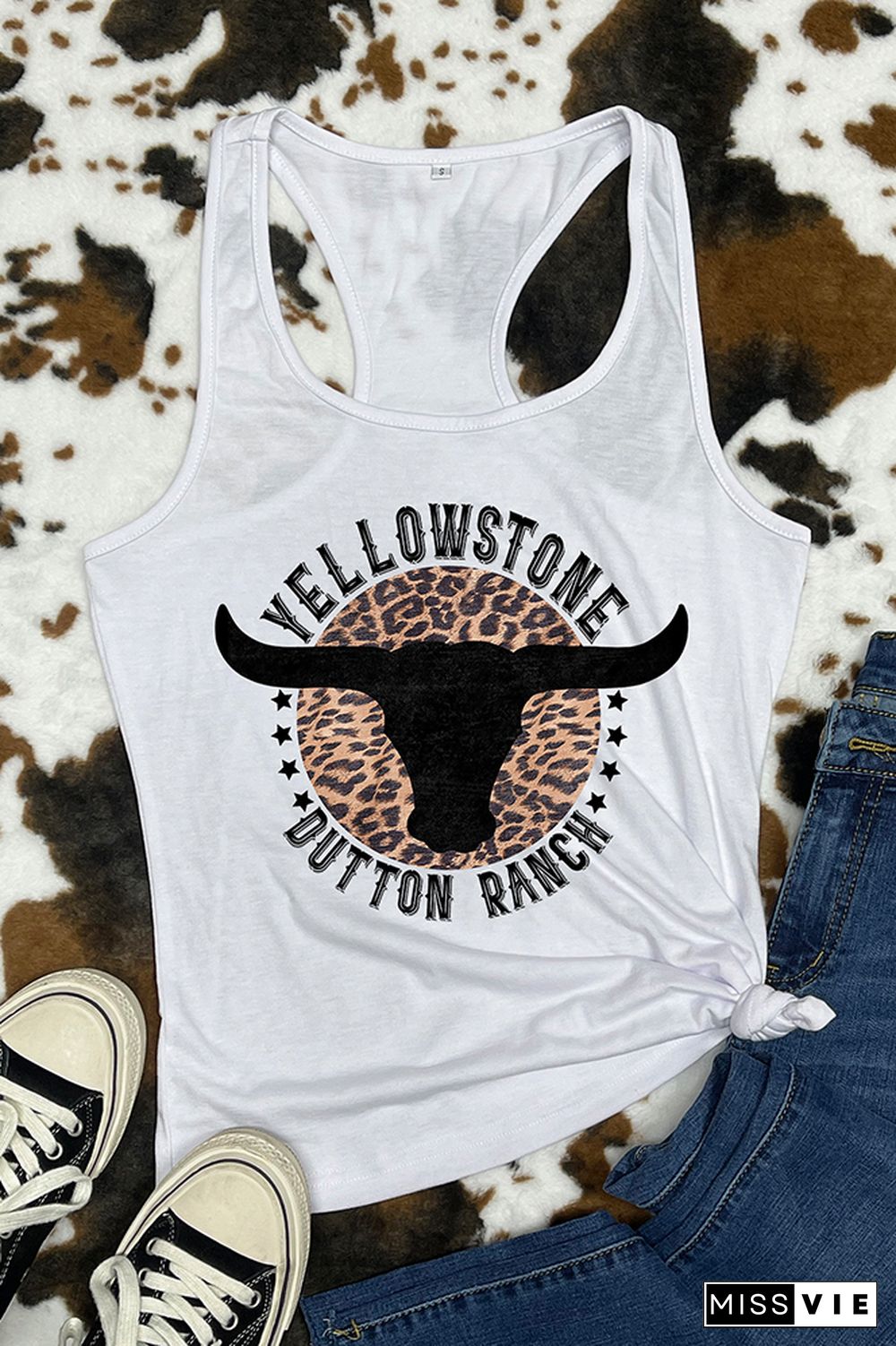 Yellowstone Dutton Ranch Sleeveless Tank Top Wholesale