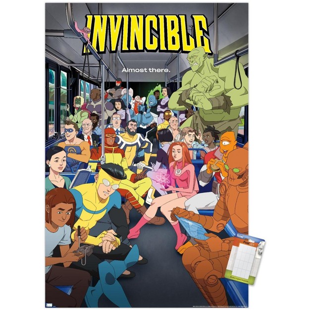 Trends International Invincible Season 2 Bus One Sheet Unframed Wall Poster Prints