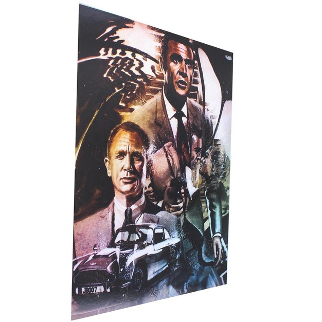 Toynk James Bond 007 Limited Edition 8x10 Inch Art Print By Rob Prior