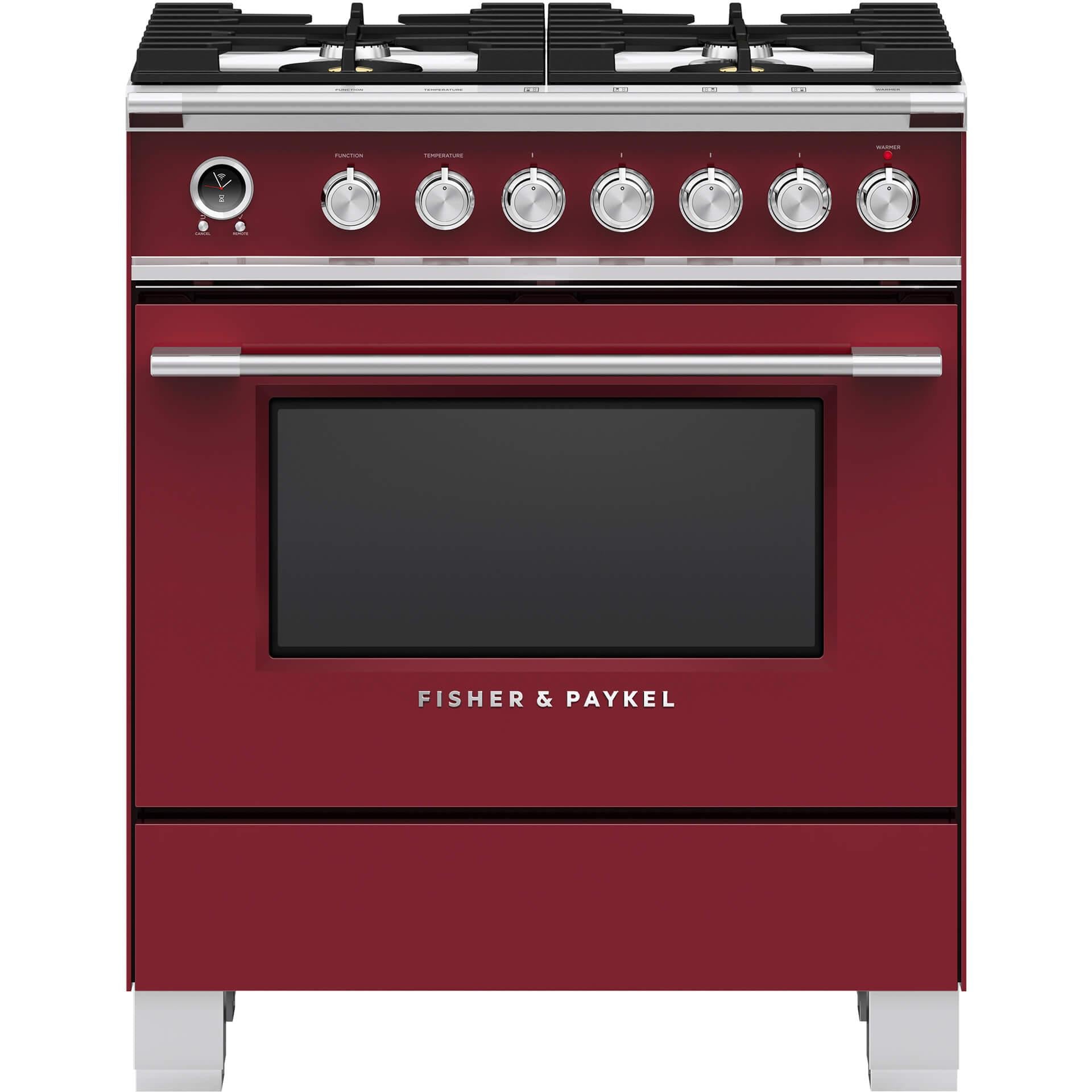 Fisher & Paykel 30-inch Freestanding Dual-Fuel Range with Warming Drawer OR30SCG6R1