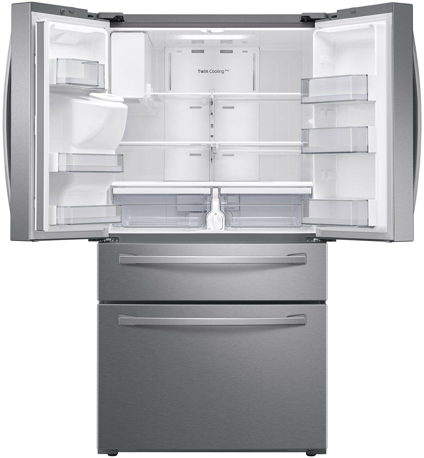  ADA 28 Cu. Ft. Fingerprint Resistant Stainless Steel 4-Door French Door Refrigerator With FlexZone Drawer