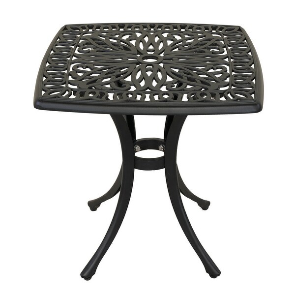 Havenside Home Saybrook Cast Aluminum End Table