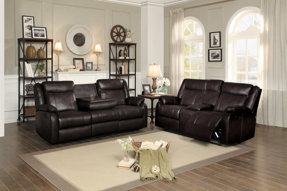 Bossa Reclining Sofa Collection   Contemporary   Sofas   by Lexicon Home  Houzz