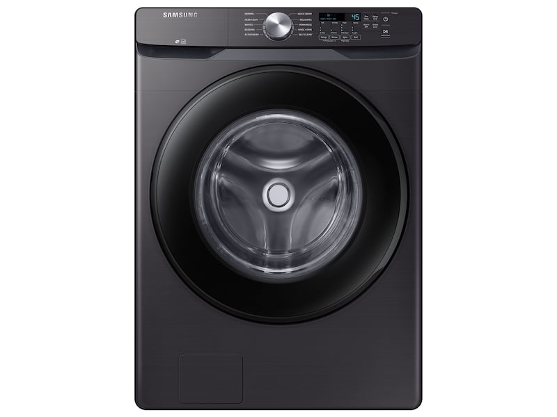 Samsung WF45T6000AV 4.5 Cu. Ft. Front Load Washer With Vibration Reduction Technology+ In Black Stainless Steel