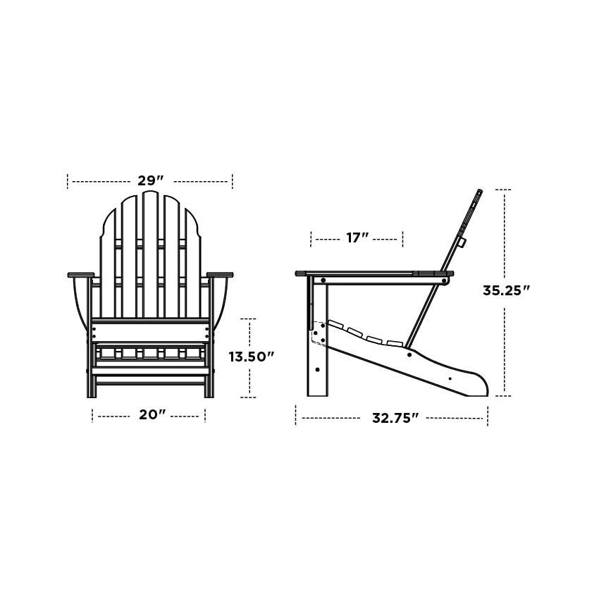 POLYWOOD Classic Adirondack Chair