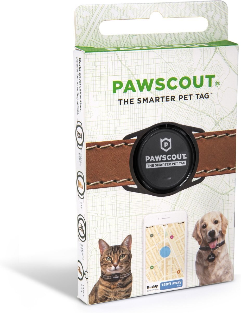 Pawscout Version 2.5 Smarter Bluetooth Enabled Dog and Cat Tag