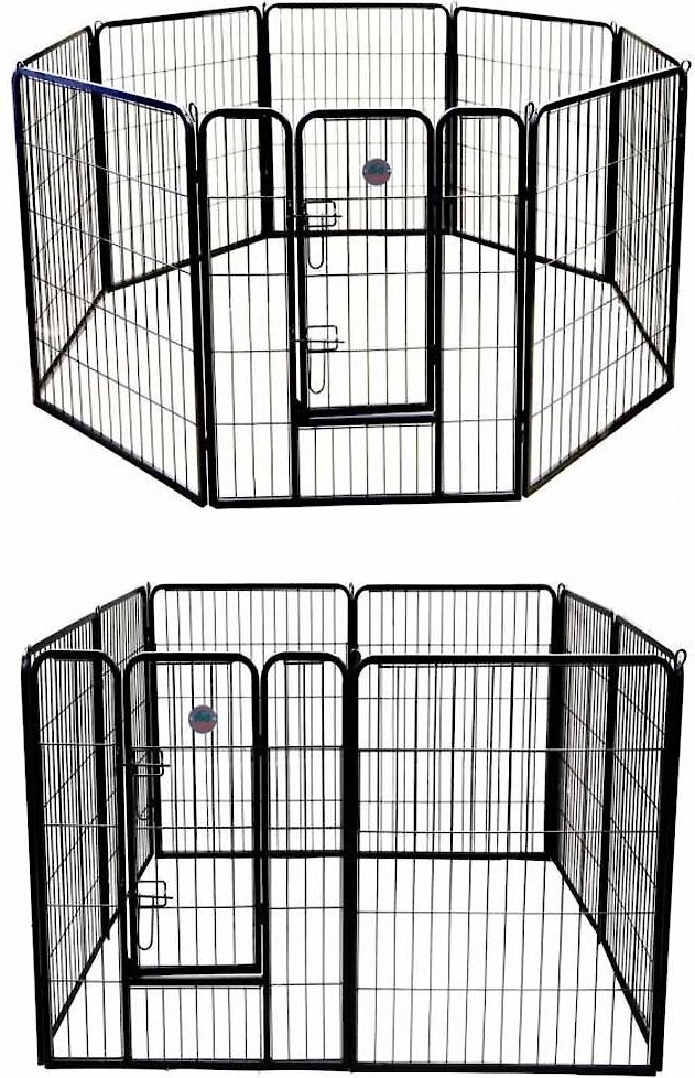 Go Pet Club Heavy Duty Wire Dog Exercise Pen