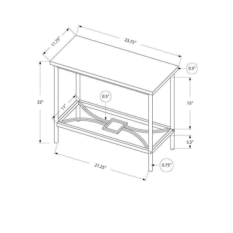 Monarch End Table