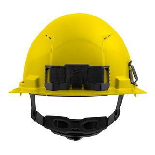 MW BOLT Yellow Type 1 Class C Front Brim Vented Hard Hat with 6-Point Ratcheting Suspension (10-Pack) 48-73-1222X10