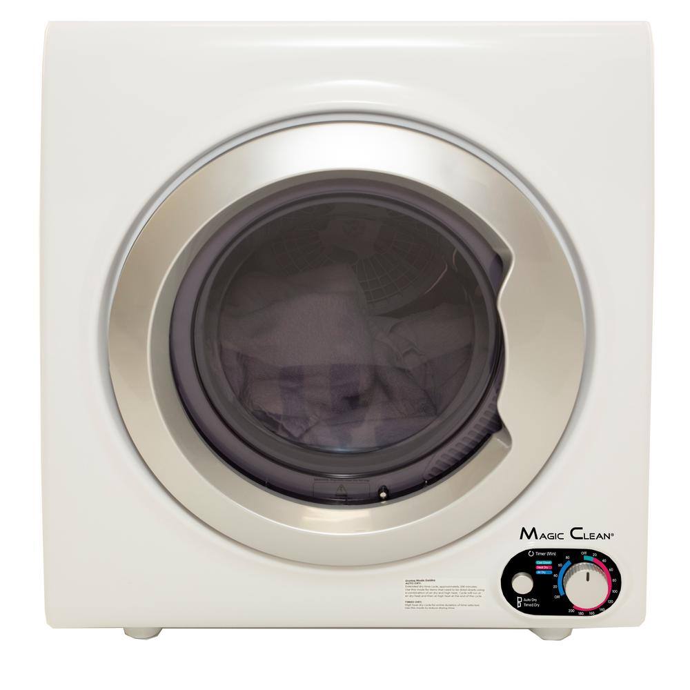 MAGIC CLEAN 2.6 cu. ft. Ventless Compact Electric Dryer in White MCLD24WI