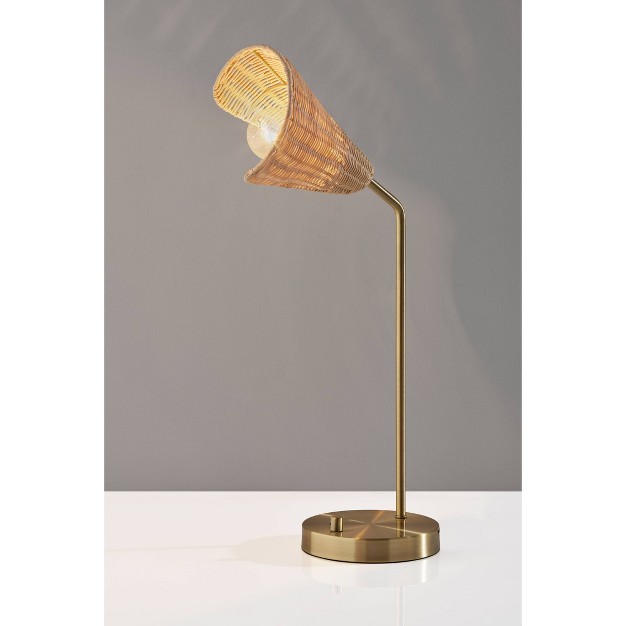 Cove Table Lamp Antique Brass Adesso