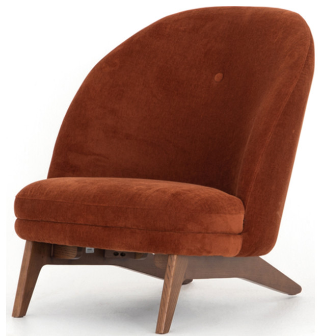 Garnet Chair   Midcentury   Armchairs And Accent Chairs   by Marco Polo Imports  Houzz