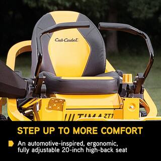 Cub Cadet Ultima 42 in. 22 HP V-Twin Kohler 7000 Engine Dual Hydrostatic Drive Gas Zero Turn Riding Lawn Mower ZT1-42