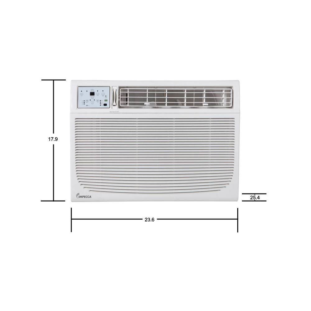 Impecca 18000 BTU 230208-Volt Electronic Controlled Window Air Conditioner with Remote ENERGY STAR IWA18-KS30