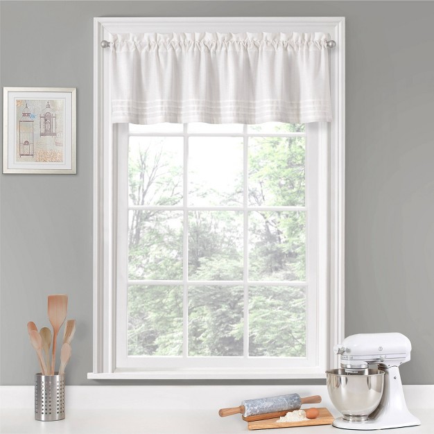 Kingsbury Rod Pocket Window Valance Vue