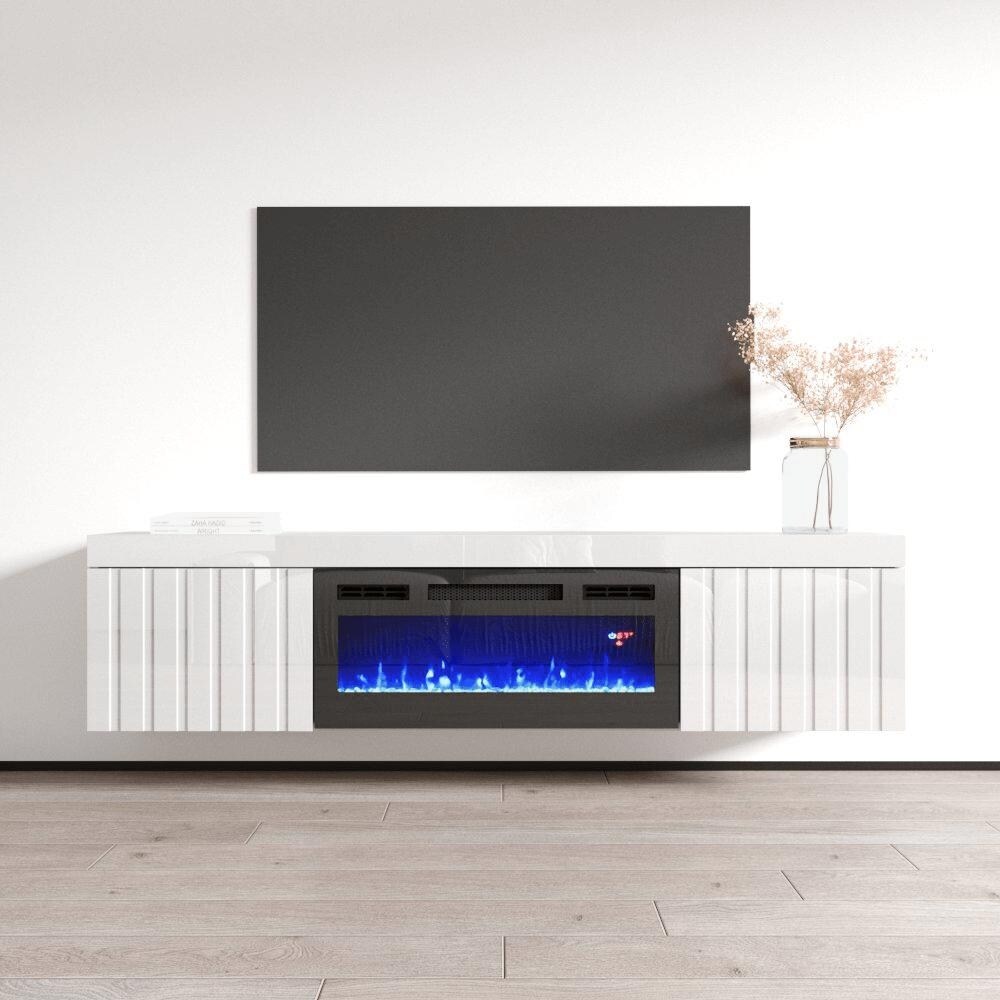 Knoxville BL EF Electric Fireplace 71\