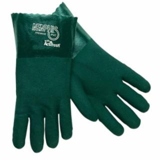 Mcr Safety 127 6412 Green 12 Gauntlet Jersey Line...