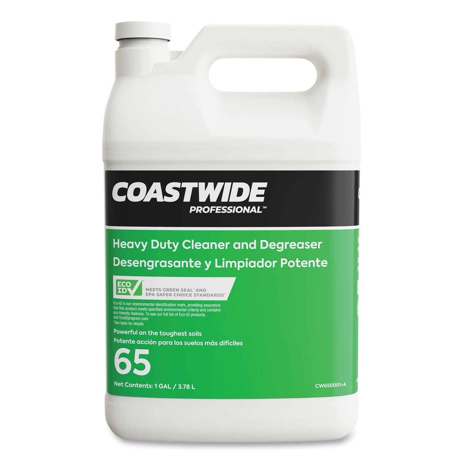 Heavy-Duty Cleaner-Degreaser 65 Eco-ID Concentrate by Coastwide Professionalandtrade; CWZ919503